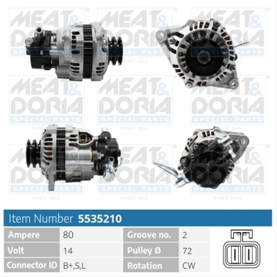 ALTERNATOR NEW MEAT&DORIA