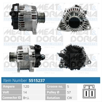 ALTERNATOR NEW MEAT&DORIA