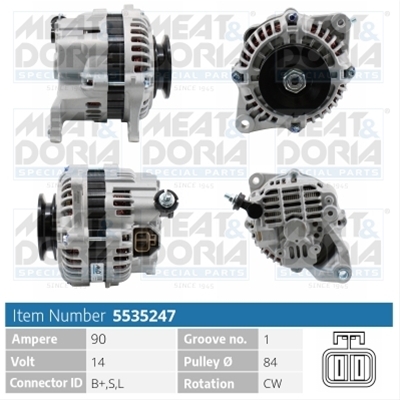 ALTERNATOR NEW MEAT&DORIA