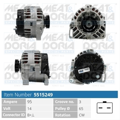 ALTERNATOR NEW MEAT&DORIA