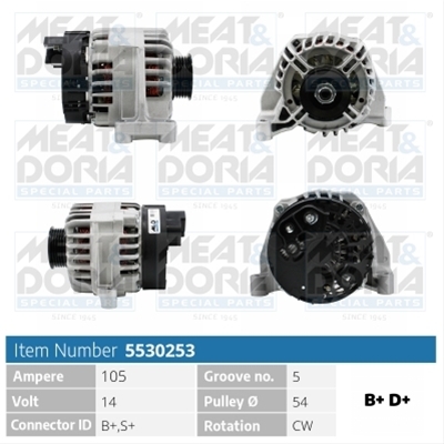 Imagine pentru produsul „ALTERNATOR NEW MEAT&DORIA"
