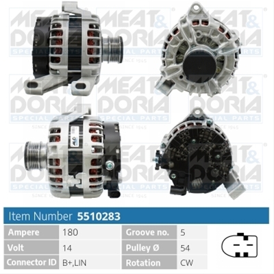 ALTERNATOR NEW MEAT&DORIA