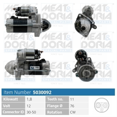 ELECTROMOTOR NEW MEAT&DORIA