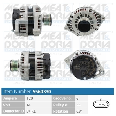 ALTERNATOR NEW MEAT&DORIA