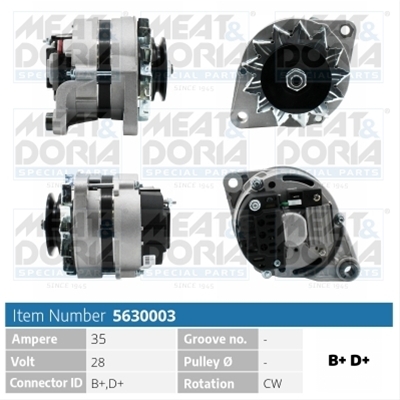 Imagine pentru produsul „ALTERNATOR MEAT&DORIA"