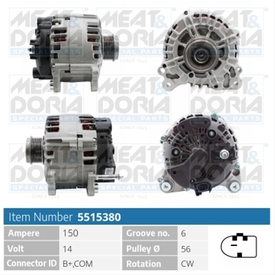 ALTERNATOR NEW MEAT&DORIA