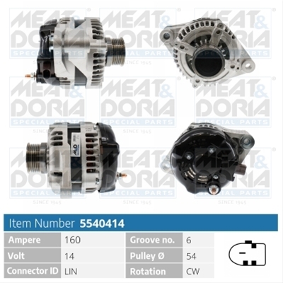Imagine pentru produsul „ALTERNATOR NEW MEAT&DORIA"