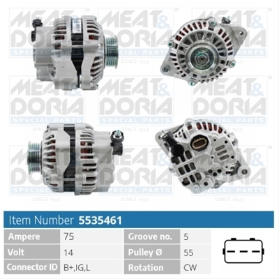 Imagine pentru produsul „ALTERNATOR NEW MEAT&DORIA"