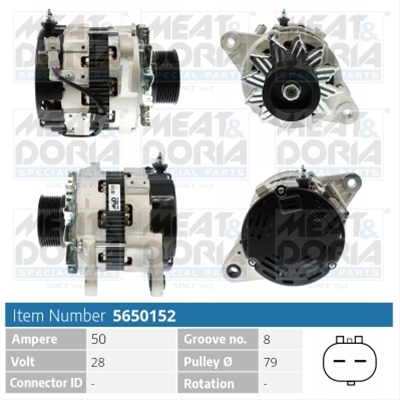 ALTERNATOR MEAT&DORIA