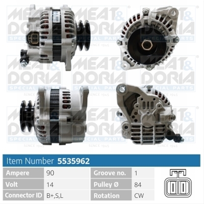 ALTERNATOR NEW MEAT&DORIA