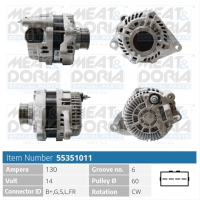 Imagine pentru produsul „ALTERNATOR NEW MEAT&DORIA"