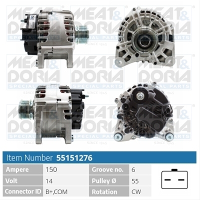 Imagine pentru produsul „ALTERNATOR NEW MEAT&DORIA"