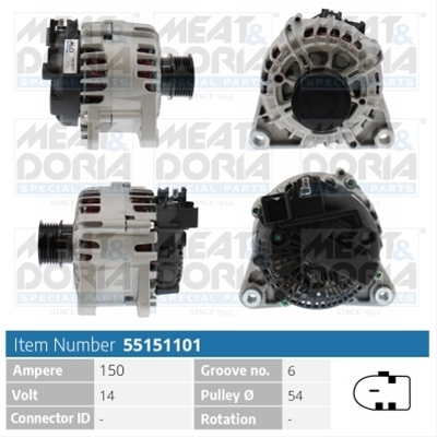 ALTERNATOR NEW MEAT&DORIA