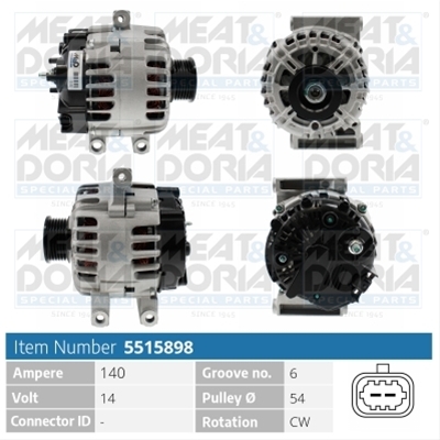 Imagine pentru produsul „ALTERNATOR NEW MEAT&DORIA"