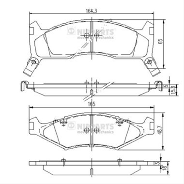 Imagine pentru produsul „SET PLACUTE FRANA,FRANA DISC"