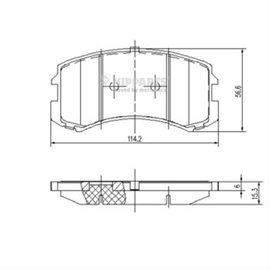 Imagine pentru produsul „SET PLACUTE FRANA,FRANA DISC"