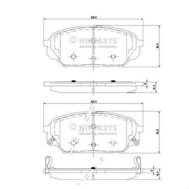 Imagine pentru produsul „SET PLACUTE FRANA,FRANA DISC"