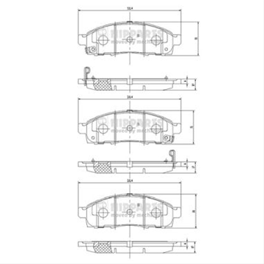 Imagine pentru produsul „SET PLACUTE FRANA,FRANA DISC"