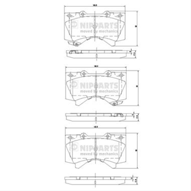 Imagine pentru produsul „SET PLACUTE FRANA,FRANA DISC"
