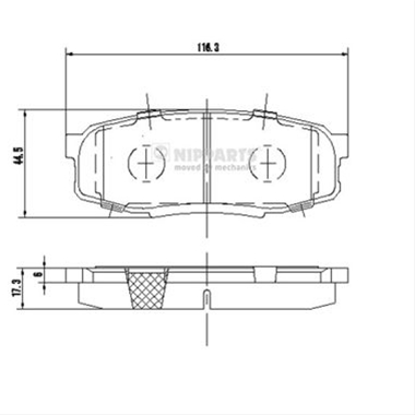 Imagine pentru produsul „SET PLACUTE FRANA,FRANA DISC"
