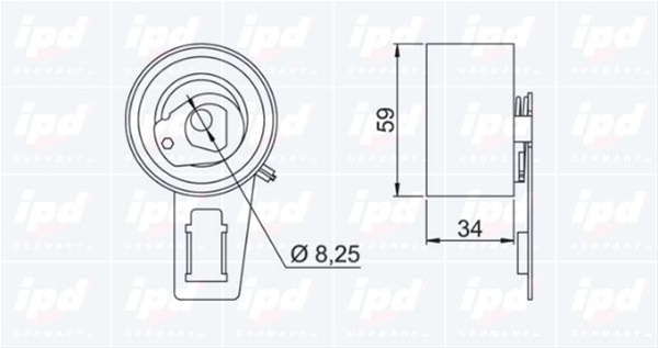 Imagine pentru produsul „ROLA INTINZATOR,CUREA DISTRIBUTIE"