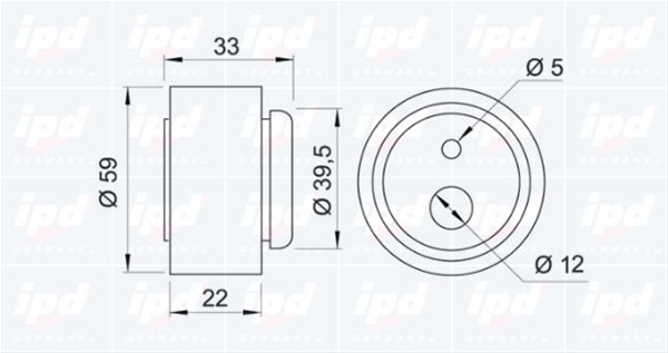 Imagine pentru produsul „ROLA INTINZATOR,CUREA DISTRIBUTIE"