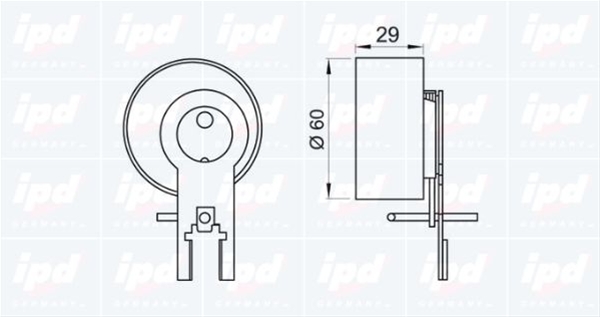 Imagine pentru produsul „ROLA INTINZATOR,CUREA DISTRIBUTIE"