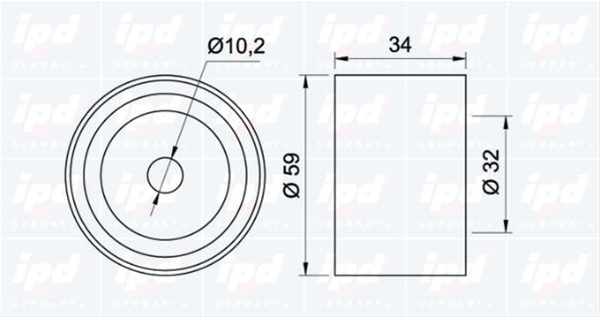 Imagine pentru produsul „ROLA GHIDARE/CONDUCERE, CUREA DISTRIBUTIE"