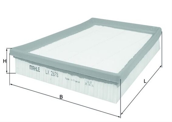 Imagine pentru produsul „FILTRU AER - MAHLE"