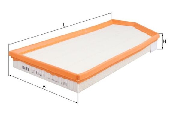Imagine pentru produsul „FILTRU AER - MAHLE"