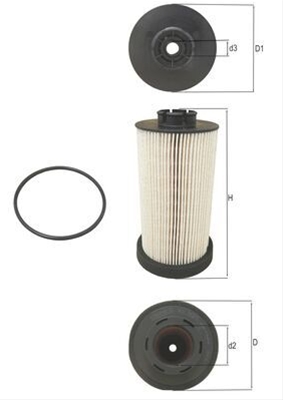 Imagine pentru produsul „FILTRU COMBUSTIBIL - MAHLE"
