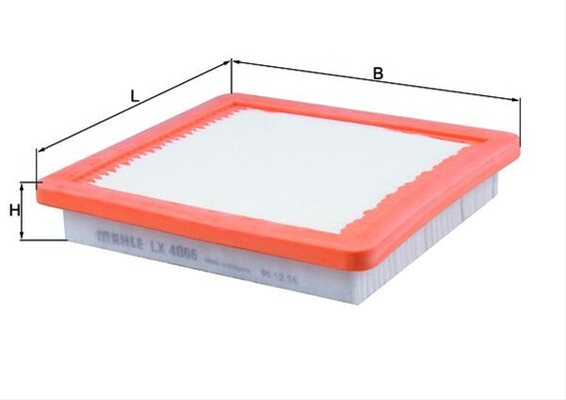 Imagine pentru produsul „FILTRU AER - MAHLE"