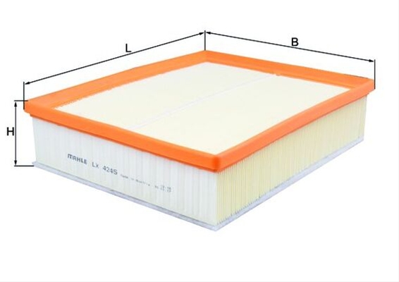 Imagine pentru produsul „FILTRU AER - MAHLE"