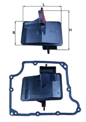 FILTRU ULEI HIDRAULIC - MAHLE