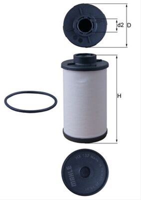 FILTRU ULEI HIDRAULIC - MAHLE