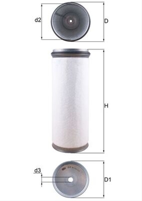 Imagine pentru produsul „FILTRU AER SECUNDAR"