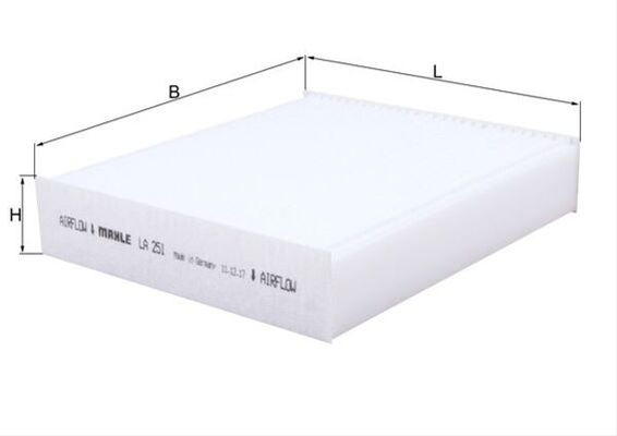 Imagine pentru produsul „FILTRU, AER HABITACLU"