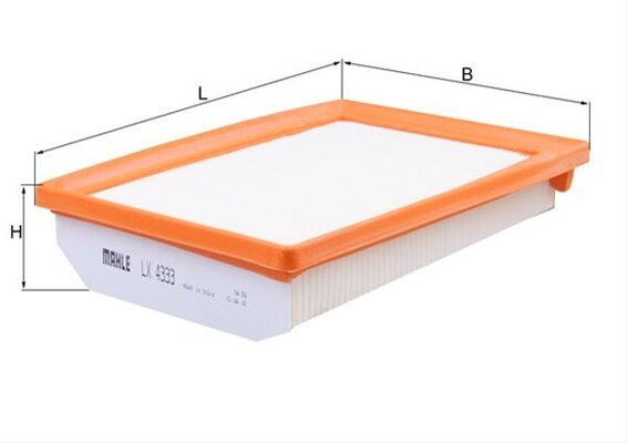 Imagine pentru produsul „FILTRU AER - MAHLE"