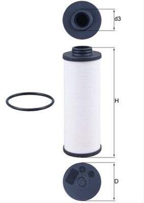 Imagine pentru produsul „FILTRU ULEI HIDRAULIC - MAHLE"