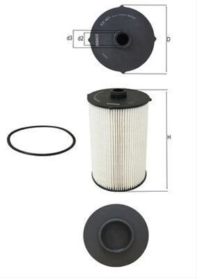 Imagine pentru produsul „FILTRU COMBUSTIBIL - MAHLE - CSNBB"