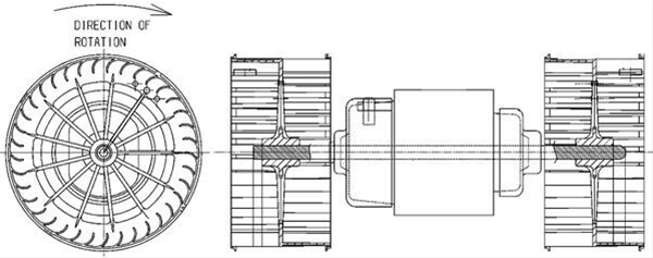Imagine pentru produsul „VENTILATOR AEROTERMA MAHLE BEHR"