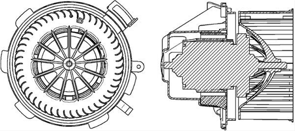 Imagine pentru produsul „VENTILATOR AEROTERMA MAHLE BEHR"