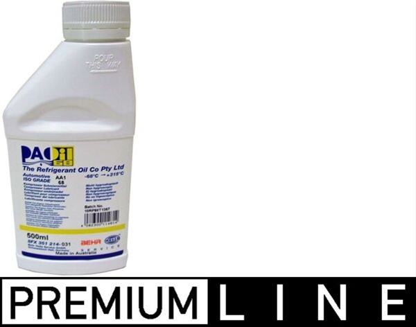 ULEI COMPRESOR AC PAO68 (R134A) 500ML BEHR-MAHLE