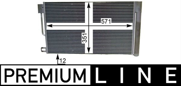 CONDENSATOR A/C MAHLE BEHR