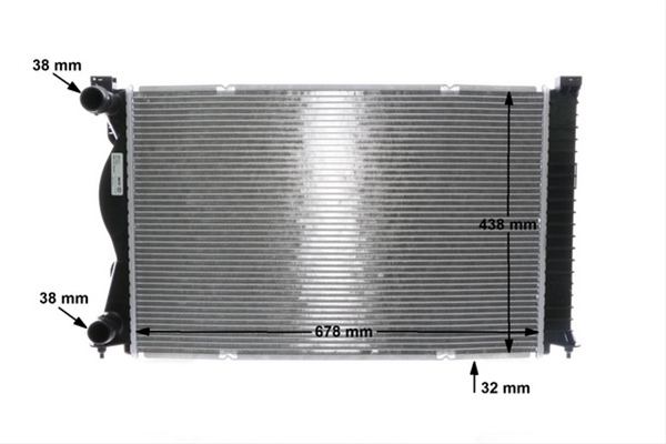 RADIATOR RACIRE MOTOR MAHLE BEHR