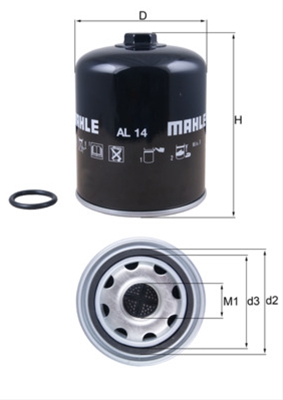 Imagine pentru produsul „ELEMENT FILTRANT USCATOR AER, COMPRESOR"