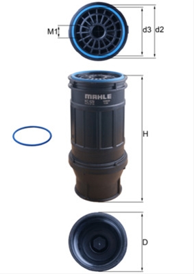 FILTRU COMBUSTIBIL - MAHLE