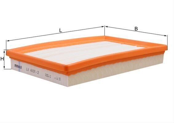 Imagine pentru produsul „FILTRU AER - MAHLE"