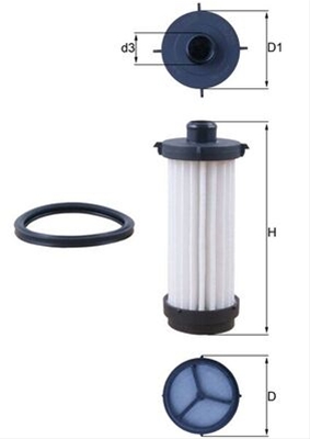 Imagine pentru produsul „FILTRU ULEI HIDRAULIC - MAHLE"