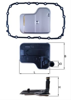 Imagine pentru produsul „FILTRU ULEI HIDRAULIC, TRANSMISIE - MAHLE"